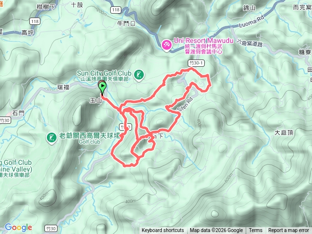 20260129 關西金玉連走（金山西峰-金山-白石下山-玉山）