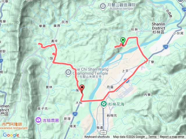 115-03-28高雄杉林大坪山+溝坪+久采崙