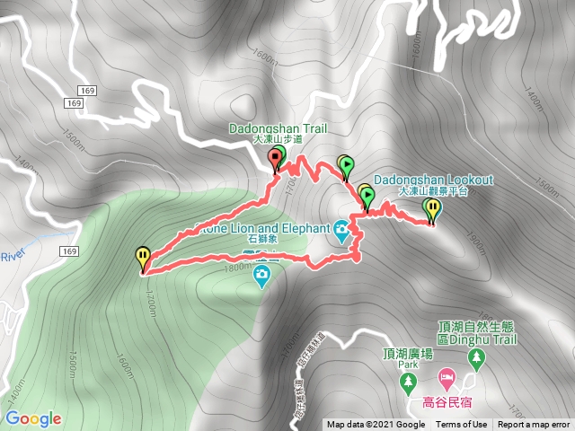 嘉義大凍山_多林-大凍山觀景臺-回頭嶺