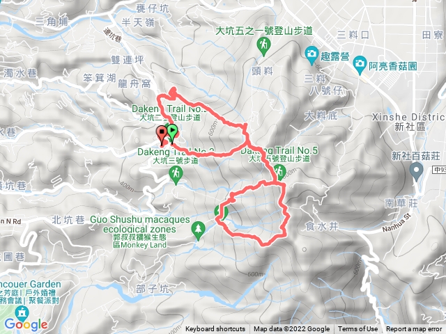 大坑1-5路線