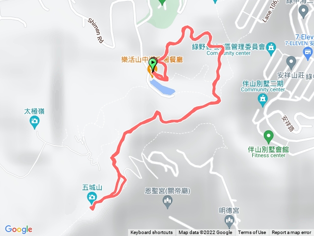 山中湖文筆山登山口-經菜園-天上山縱走-五城山（原路折返）回山中湖文筆山登山口