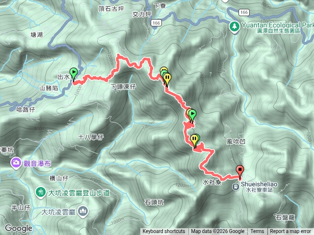 四大天王山連走預覽圖