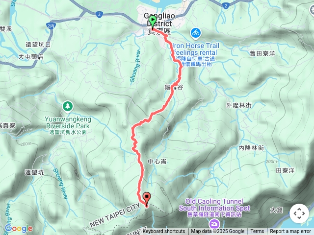 20250530福隆龜媽坑古道西大湖山桶盤崛尖下大里