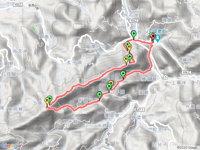 筆架連峰o型