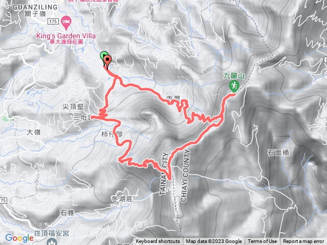 大凍山+九龍山縱走