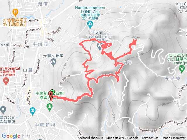 草屯大虎山