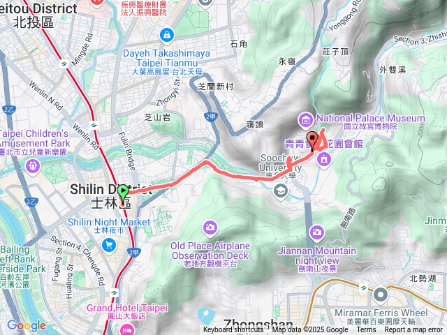 士林外雙溪半日遊