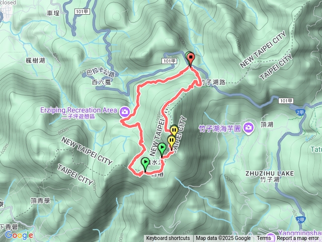二子坪-大屯南峰-大屯主峰