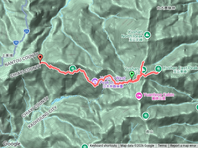 玉山主東西Day2 玉山主東峰預覽圖
