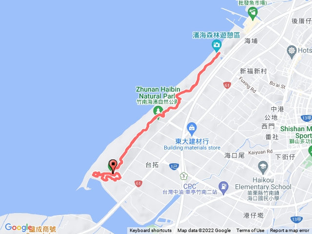竹南海濱森林步道
