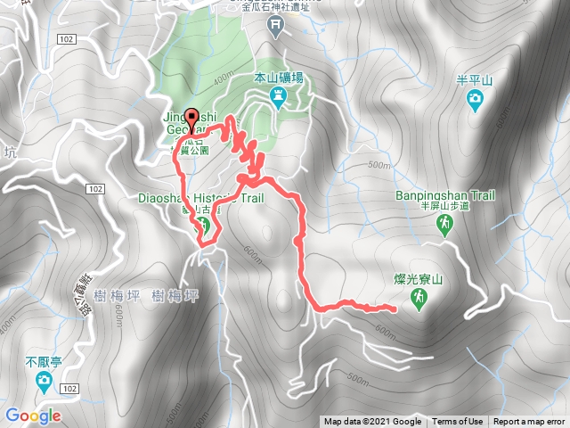 金山地質上燦光寮山