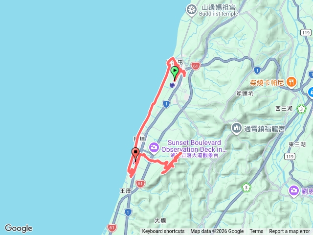 苗栗_白沙屯山_塗崁頂山