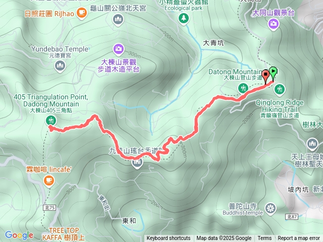 大棟山登山步道