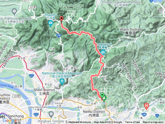 台北大縱走第三四段逆走