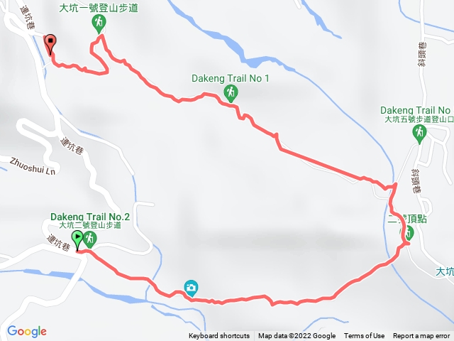 大坑步道2上1下