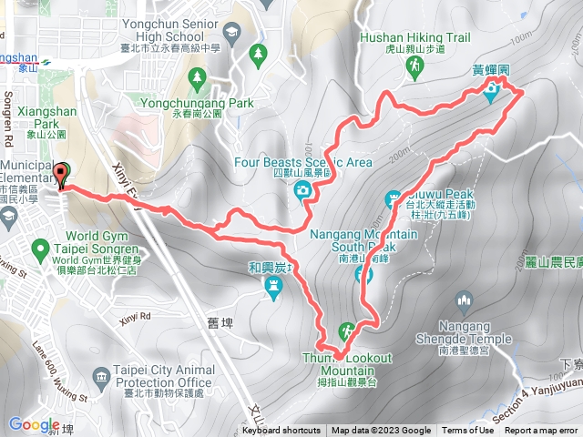 簡單駭客 象山-九五峰O型