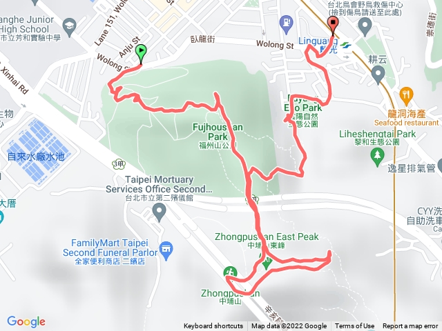 福州山中埔山富陽生態公園