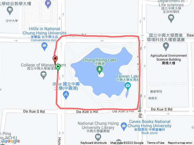 環繞中興湖