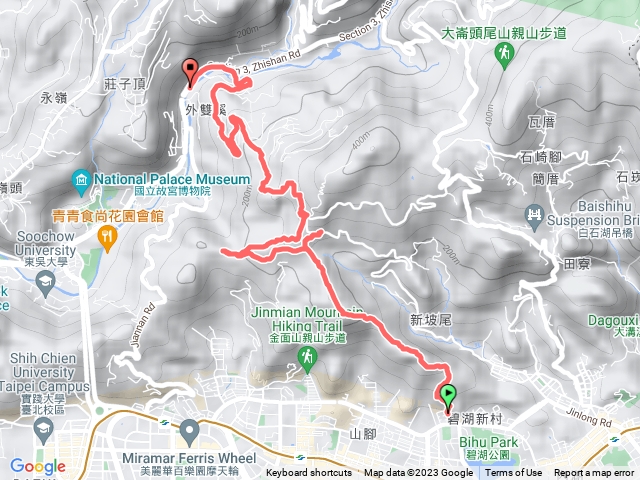 金面山環山路30巷至外雙溪