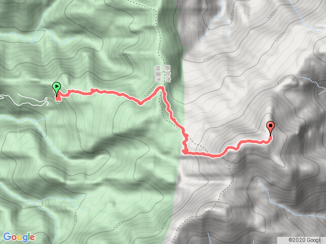 北插天山、多崖山與赫威山