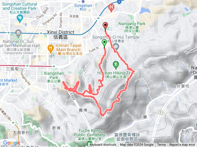 四獸山+虎山後山步道預覽圖