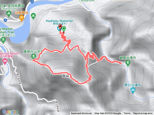 唐麻丹山O型環+蝴蝶谷