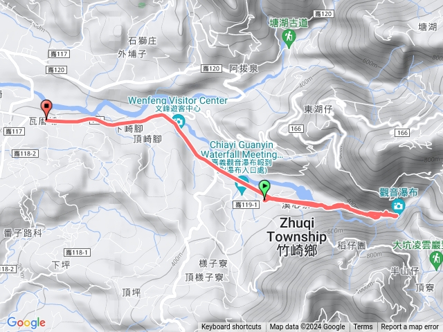 竹崎 觀音瀑布