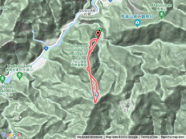 八仙山主峰遊樂園上
