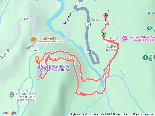 溪頭大學池走走預覽圖