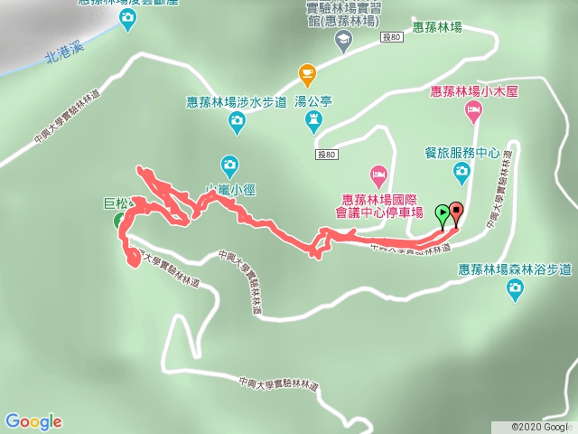 南投惠蓀林場山嵐小徑至巨松台