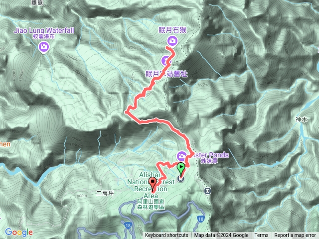 眠月線+阿里山遊樂區