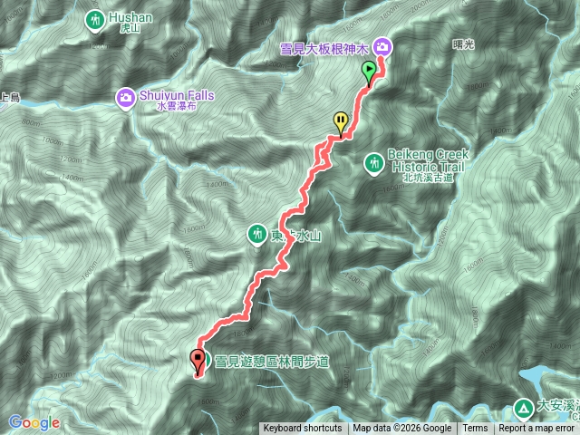 雪見大板根北坑山預覽圖