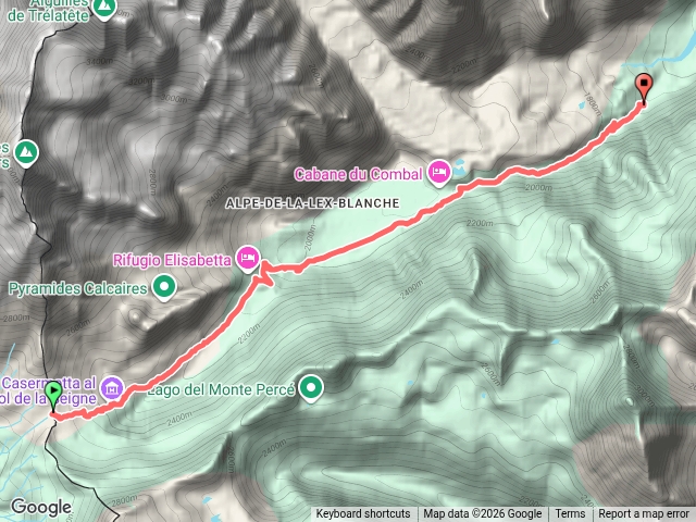 TMB從LavilledesGlacier到MonteBianco