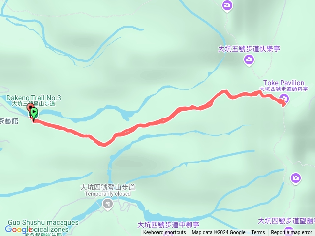 大坑三號上頭嵙山