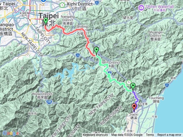 淡蘭古道_南路_六張犁to礁溪預覽圖