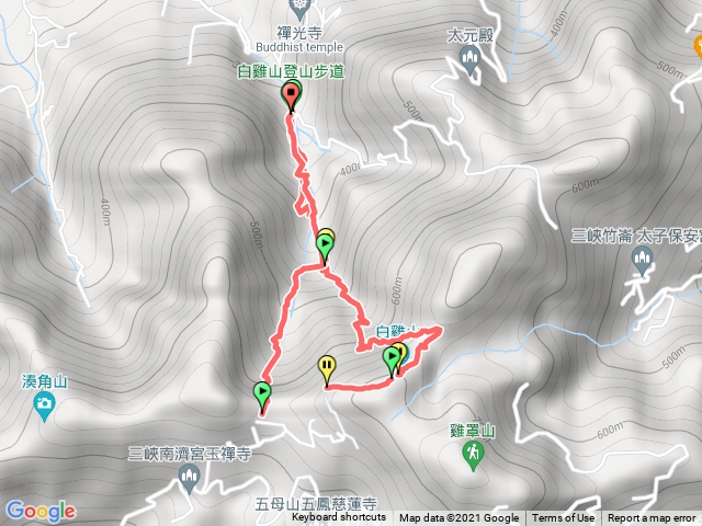 白雞山登山步道