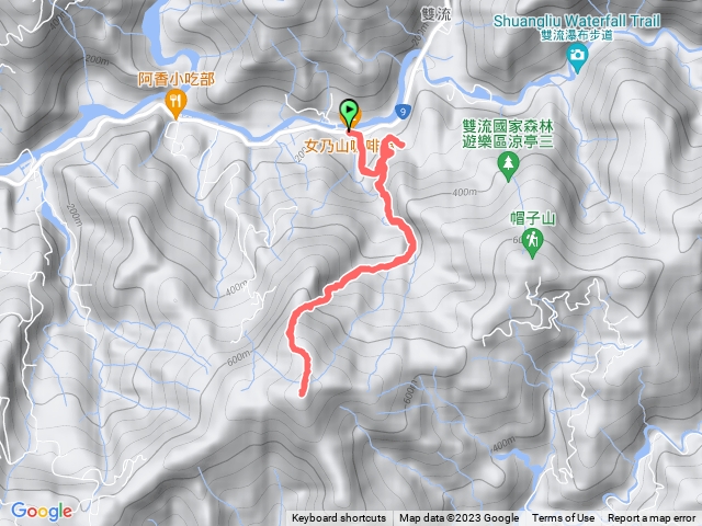 小百岳女仍山（伊屯橋登山口）