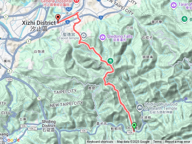 紙寮坑四分尾山大尖山預覽圖