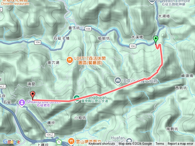 永定坑山皇帝殿東峰天王峰皇帝殿西峰