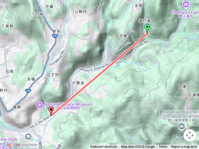 平溪步道鵝尾山水田