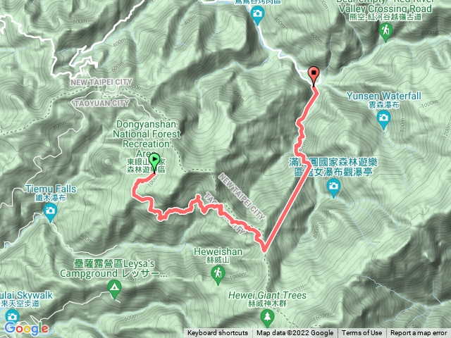 桃園 東眼山+滿月圓