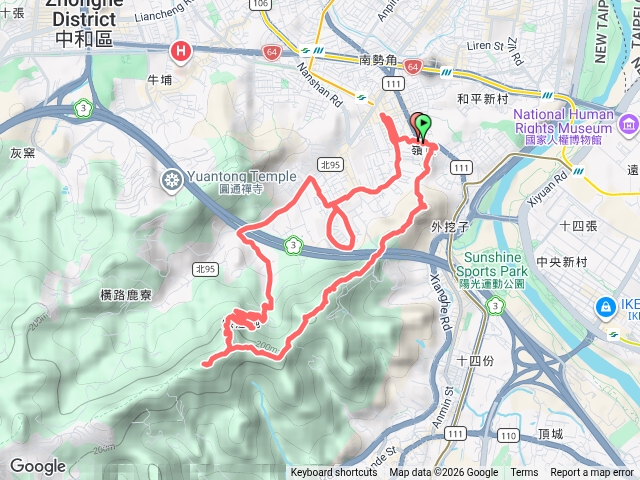 外挖子山、光明頂、南勢角山！預覽圖