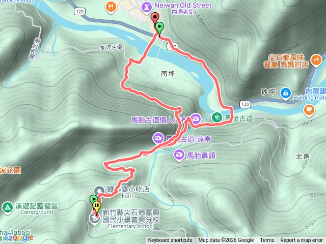 馬胎古道，南坪古道預覽圖