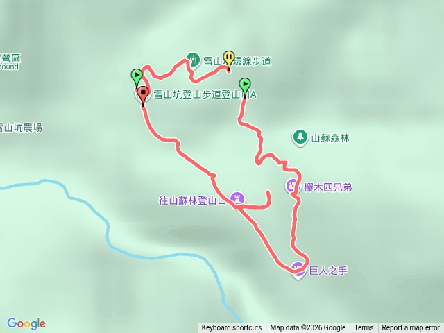雪山坑登山步道