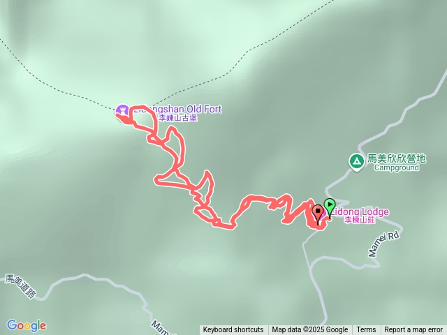 李棟山莊到李棟山