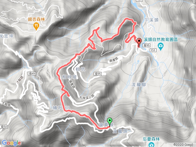 龍鳳峽9連峰縱走