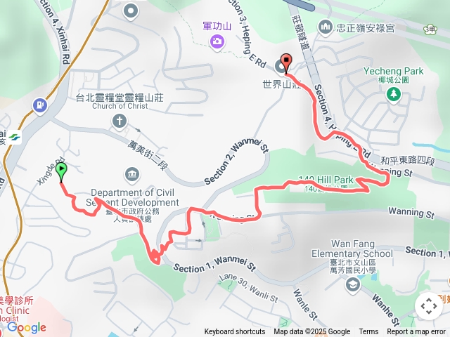 辛亥站至世界社區