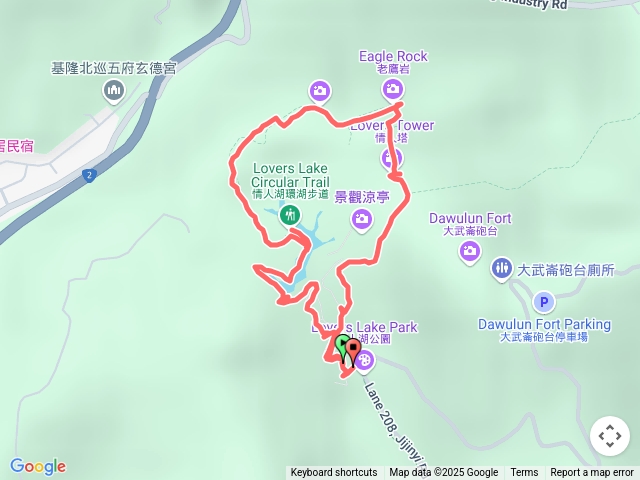 同學五人組情人湖步道