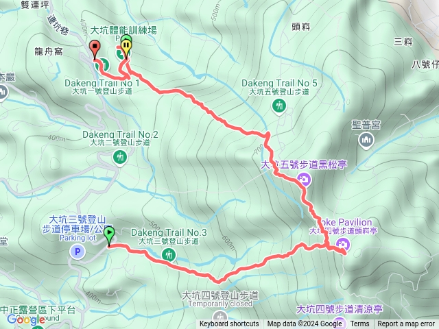 大坑步道3號頭嵙山5號1號預覽圖