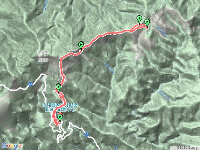 單登嘉明湖三叉山